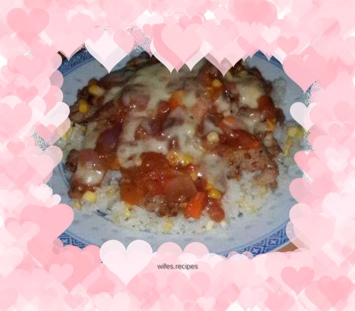 Baked Pork Chop Rice