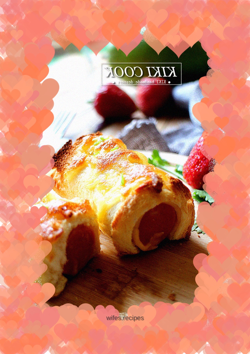 Cheese Hot Dog Toast Roll