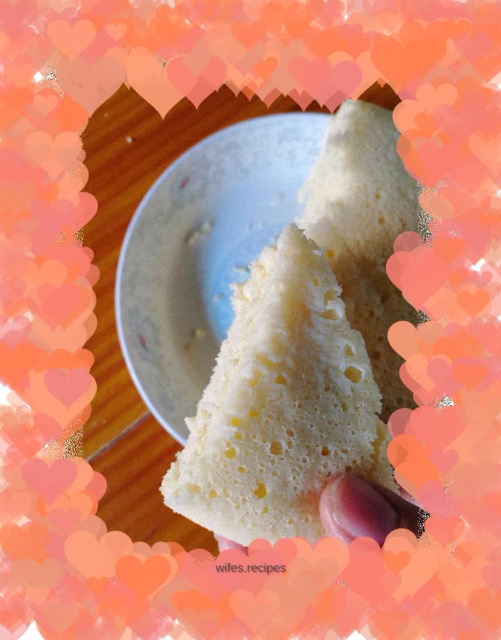 Zero failure steamed cake