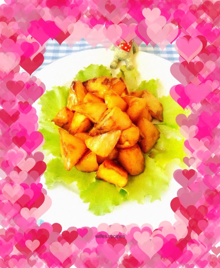 Shredded sweet potato