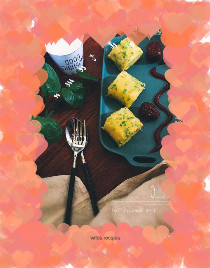 Shallot-flavored Thick Egg Roast