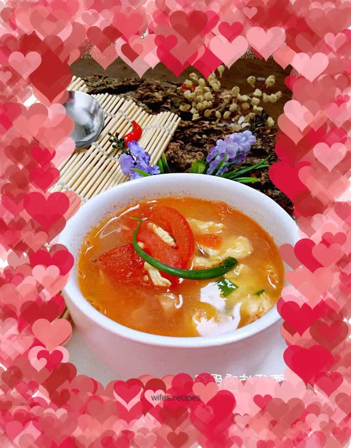 Tomato and egg soup