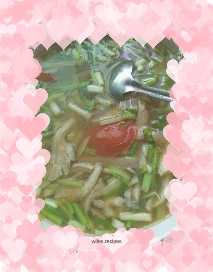 Vegetarian three fresh soup