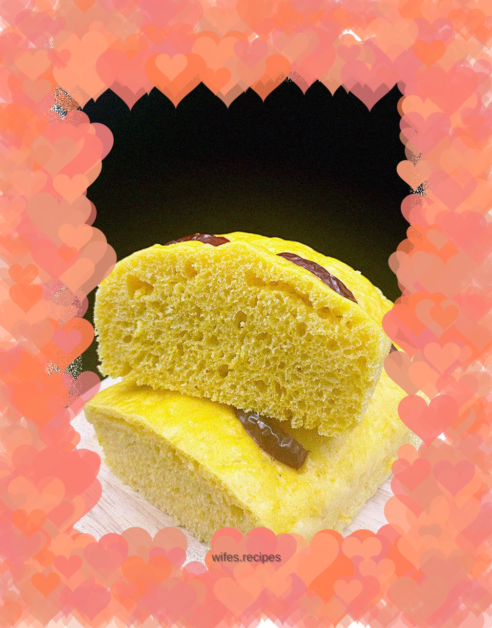 Pumpkin hair cake