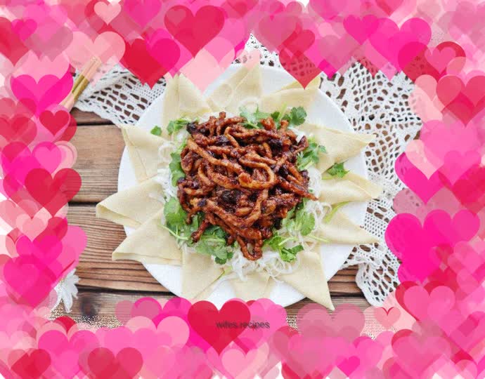 Stir-fried shredded tenderloin in sauce❗️The sauce is rich, fragrant and not greasy