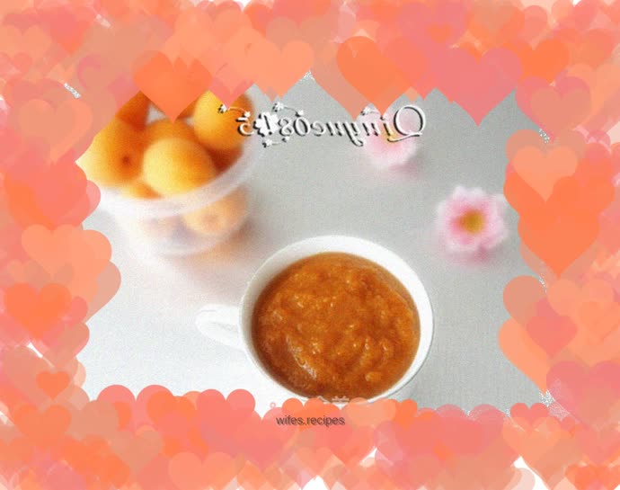 Apricot jam