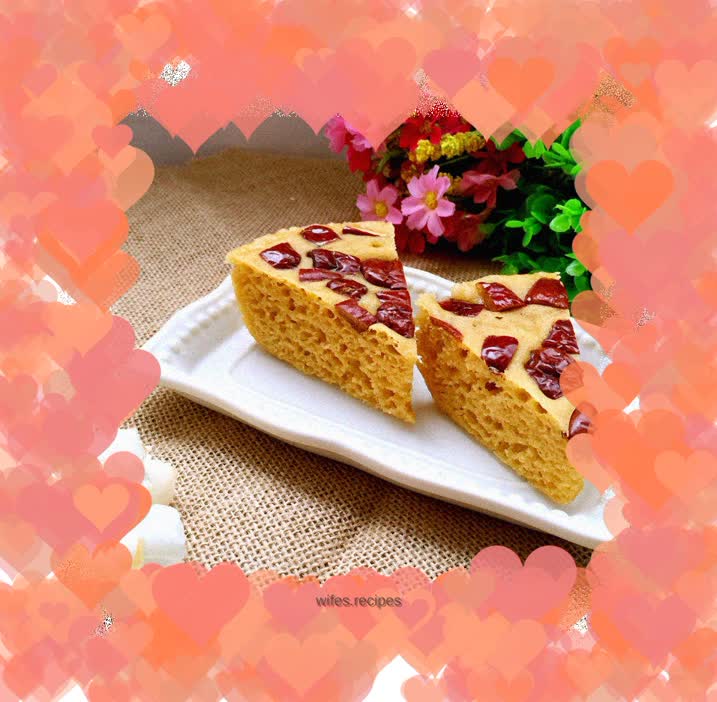 Red dates and corn cake