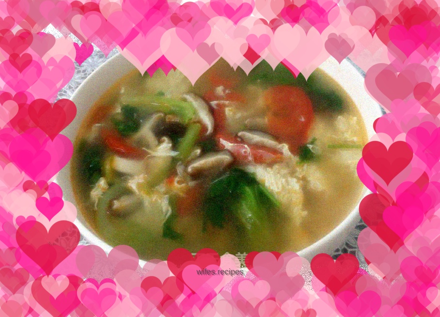 Tomato and vegetable soup