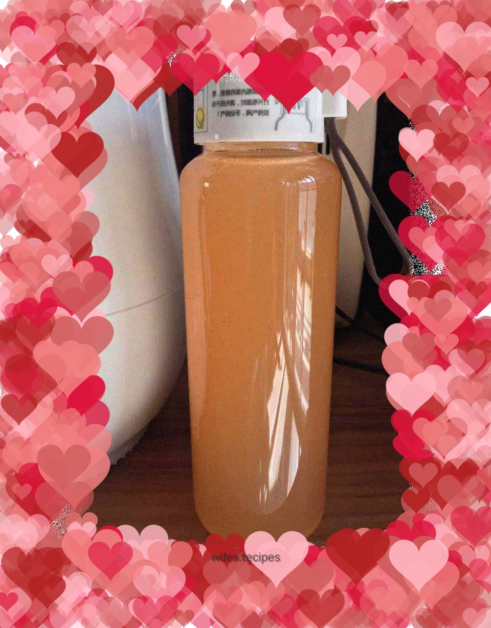 Pear lily flower fresh brew enzyme