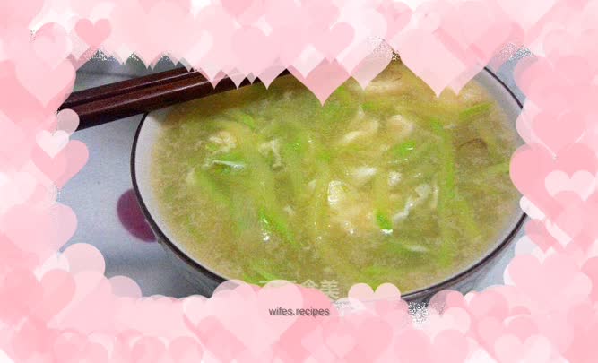 Zucchini and egg soup
