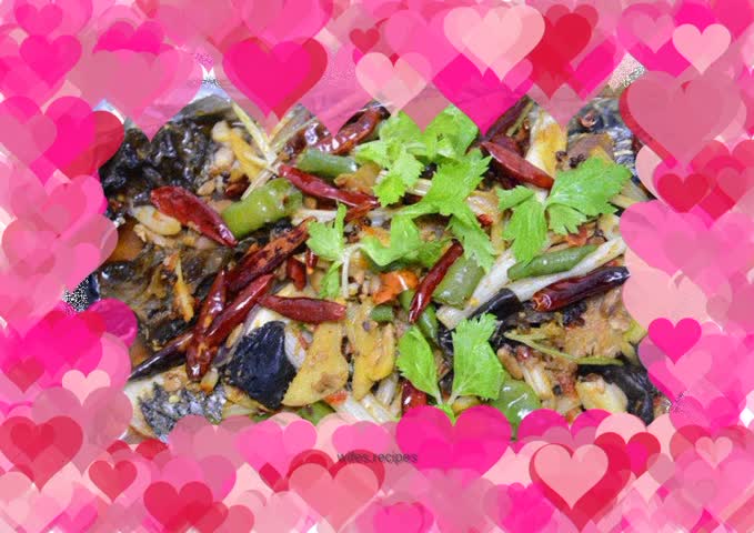 Homemade recipe for grilled fish with black bean sauce