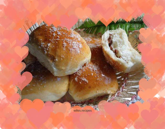 Coconut and Red Date Bread