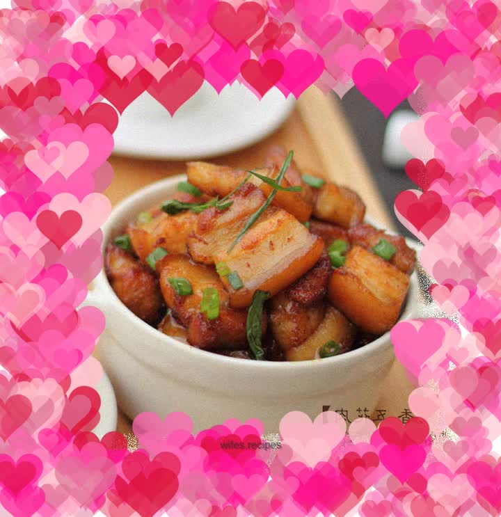 Sauce-flavored pork belly——Simple and easy rice cooker fried pork