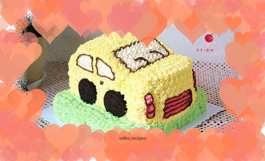 car birthday cake