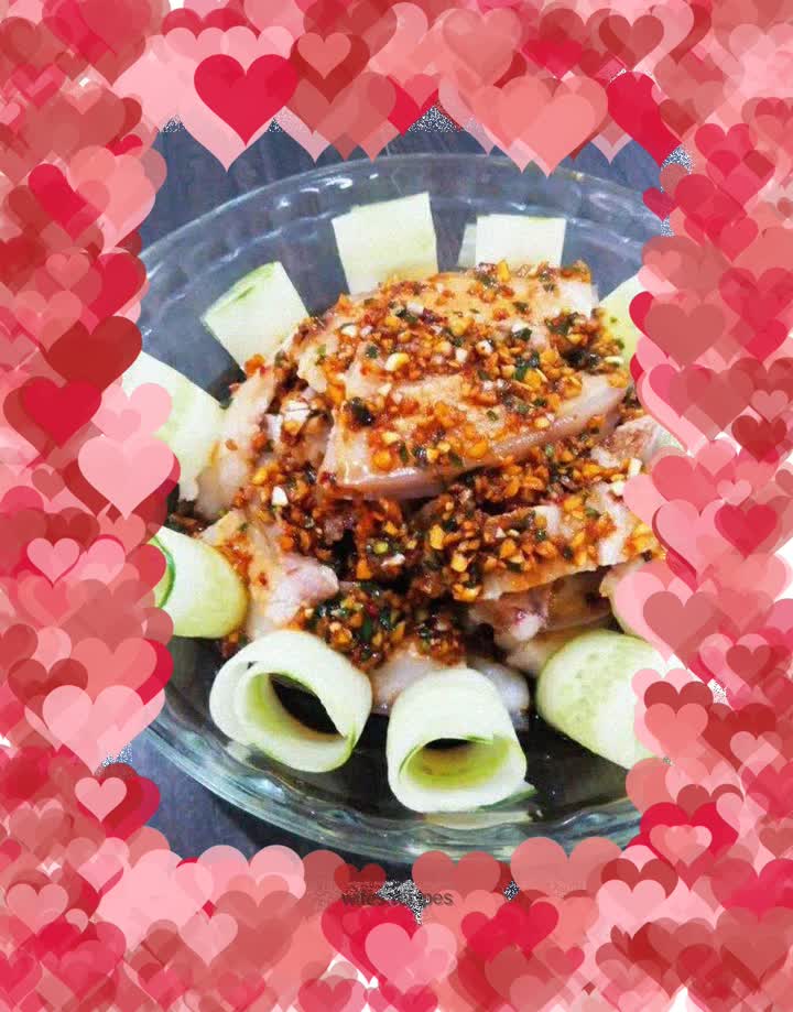 Garlic Pork Slices