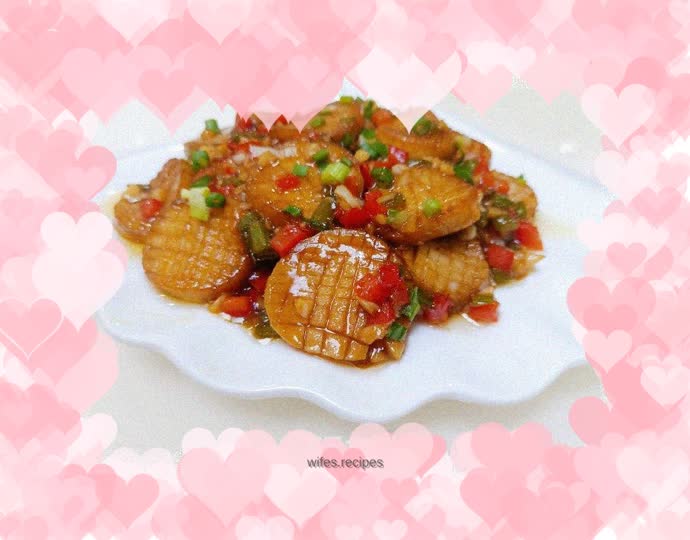 King Oyster Mushroom in Oyster Sauce