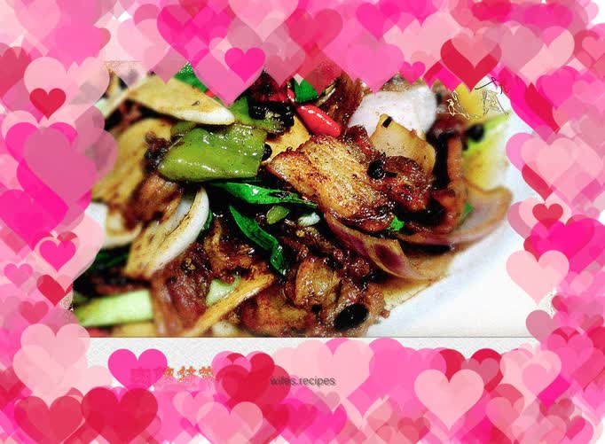 Homemade salt-fried pork