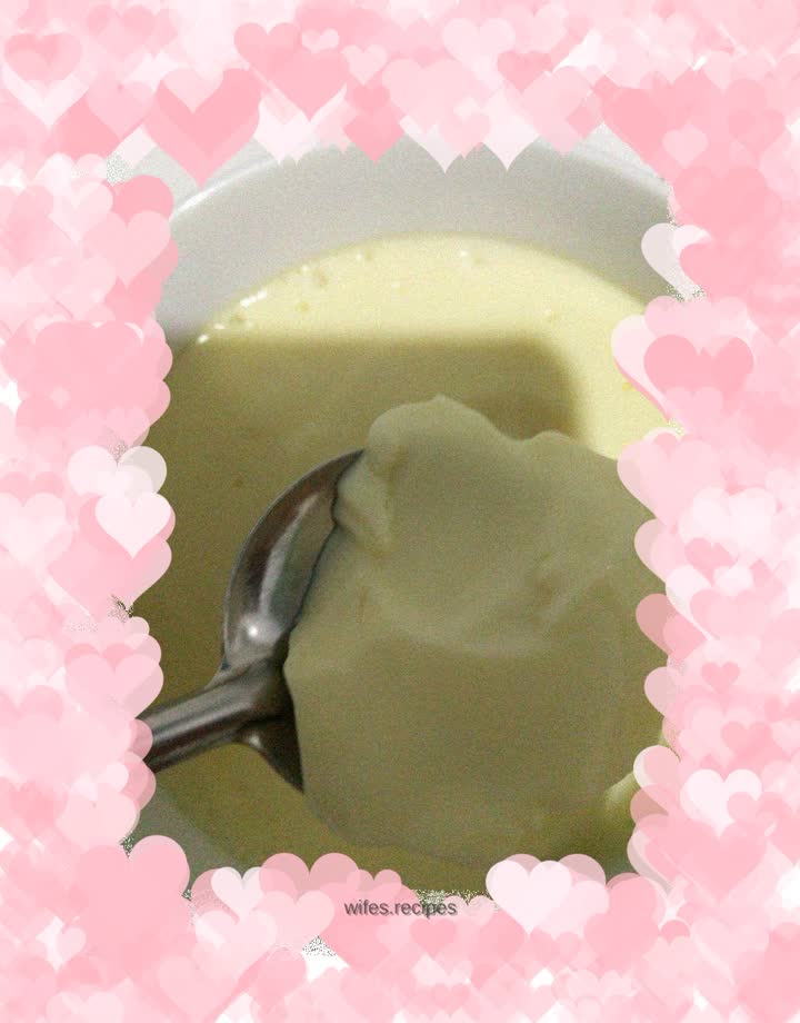 Steamed Egg with Milk