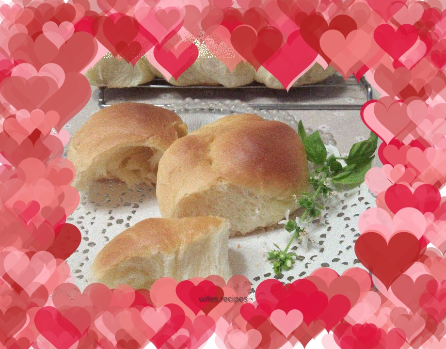 Hand-torn old bread