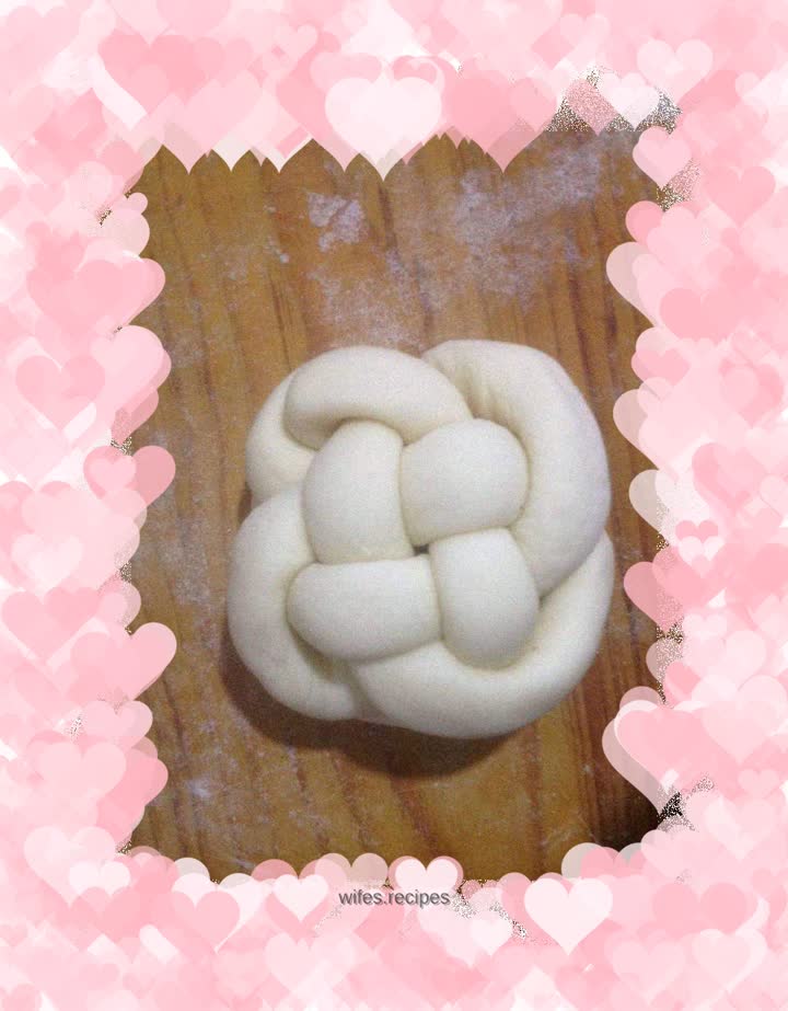 Hydrangea steamed buns