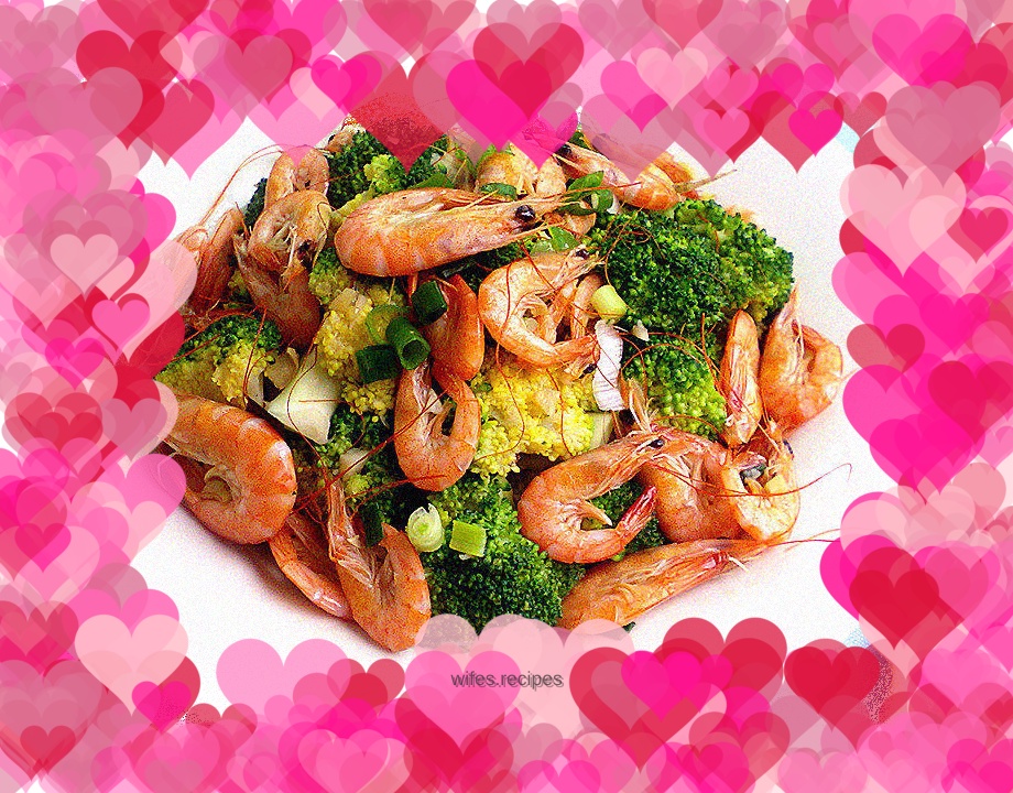 Shrimp Braised Broccoli