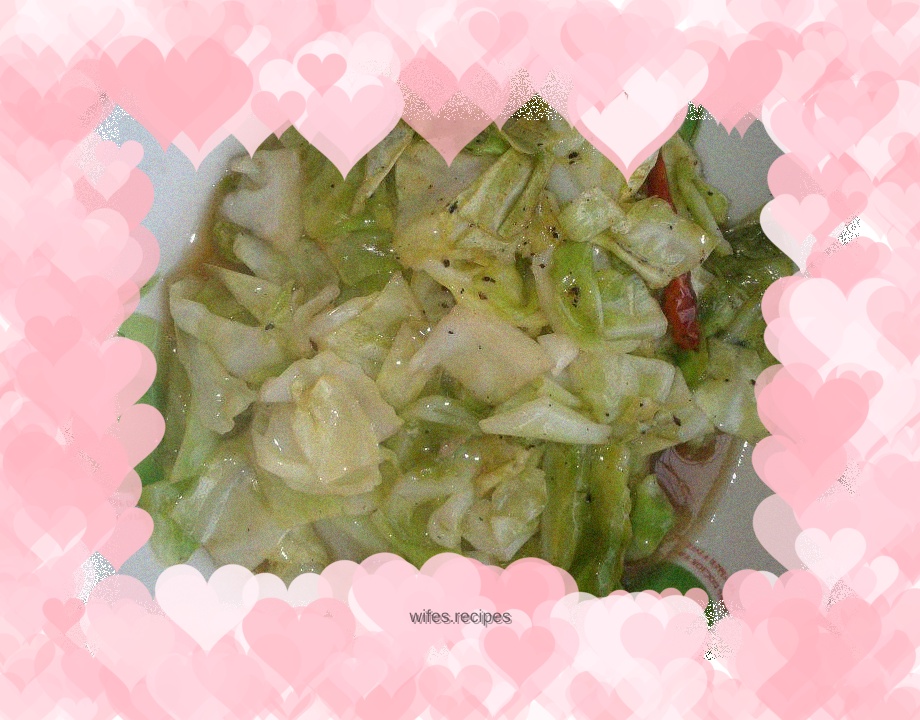 Hot and sour cabbage