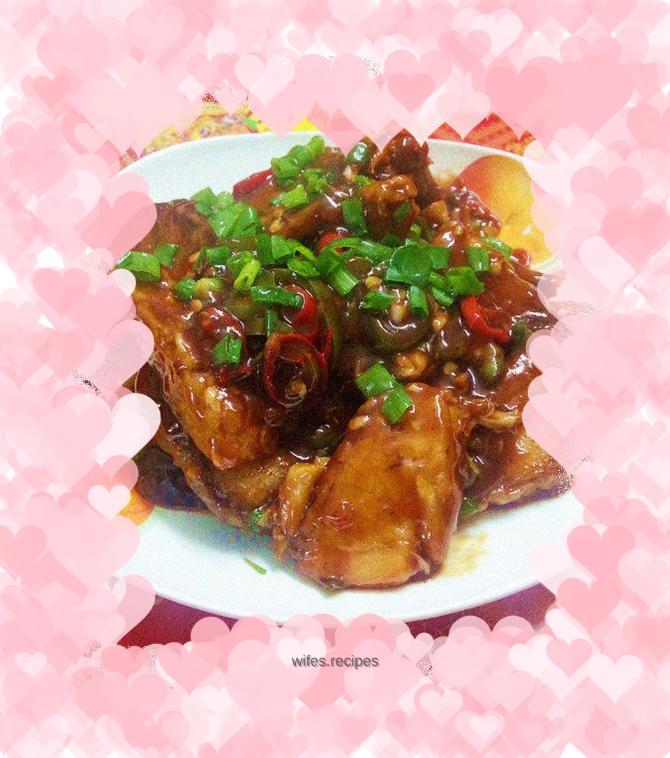 Hot and sour twice-cooked fish