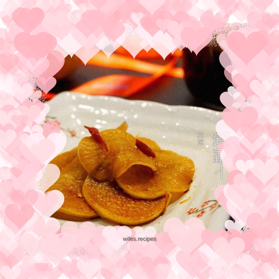 Delicious pickled radish