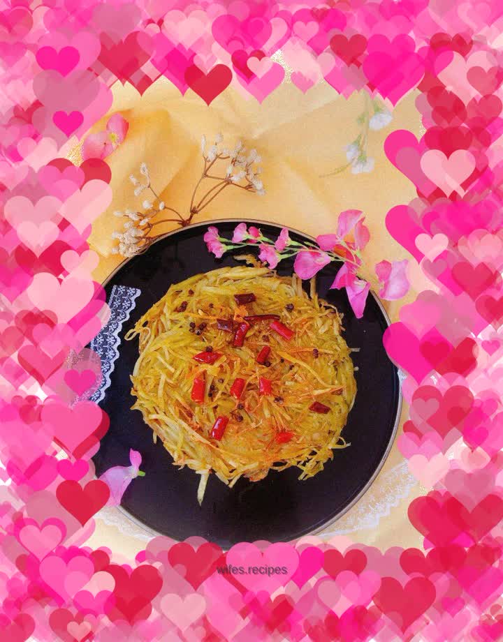 Stir-fried shredded potatoes