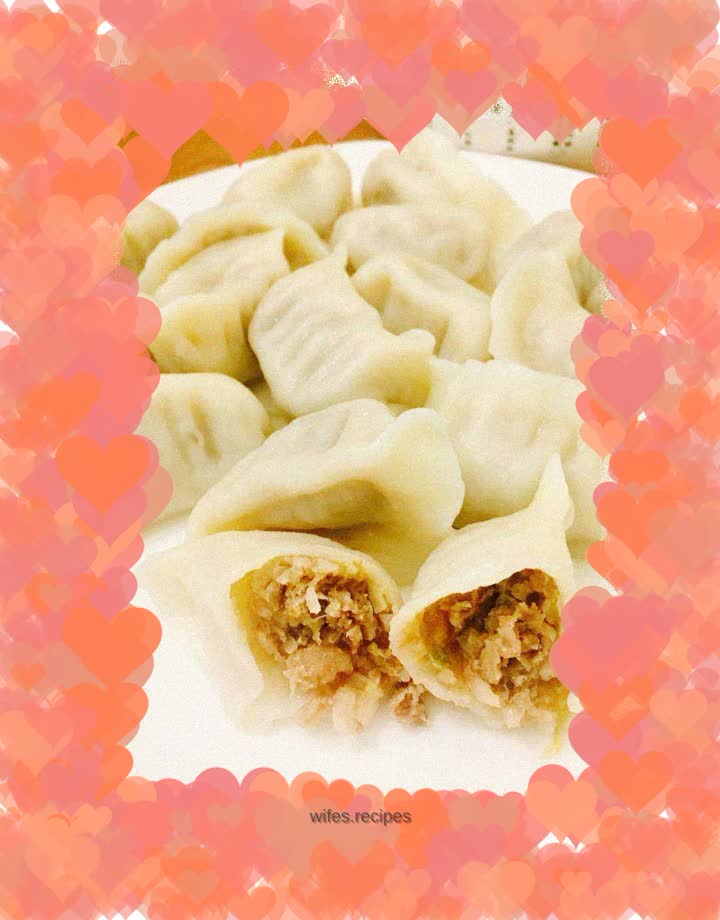 Pickled cabbage dumplings