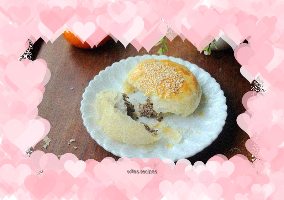 Sesame and walnut filling