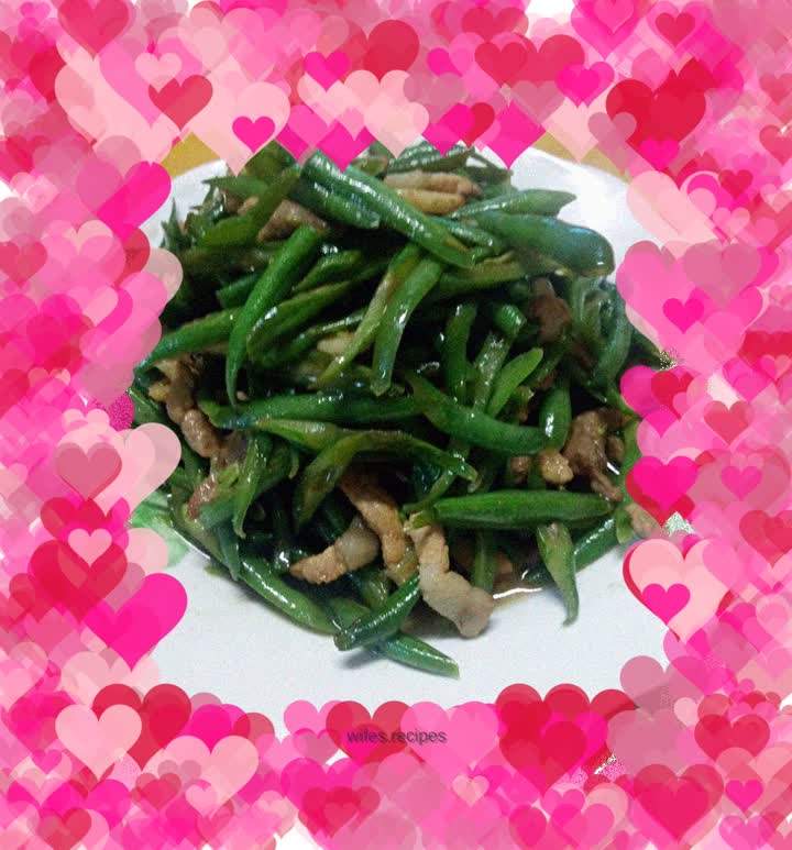 Stir-fried Pork with Beans