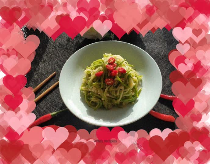 Cold Corned Melon Shreds