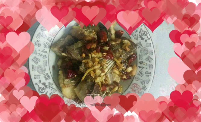 Salted fish turn over