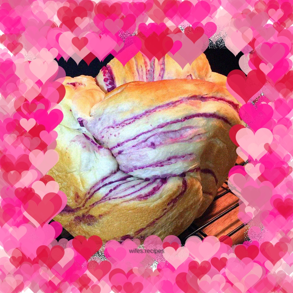 Purple Sweet Potato Toast