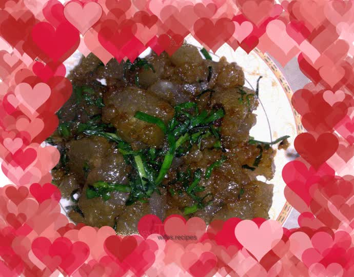 Fried potato noodles