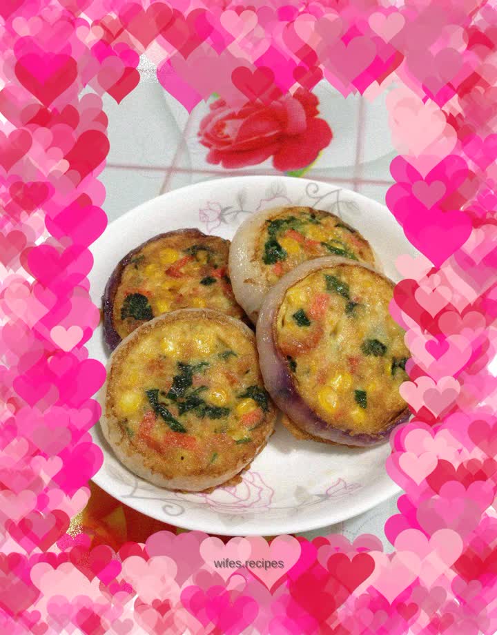 Onion Ring Garden Egg Pancake