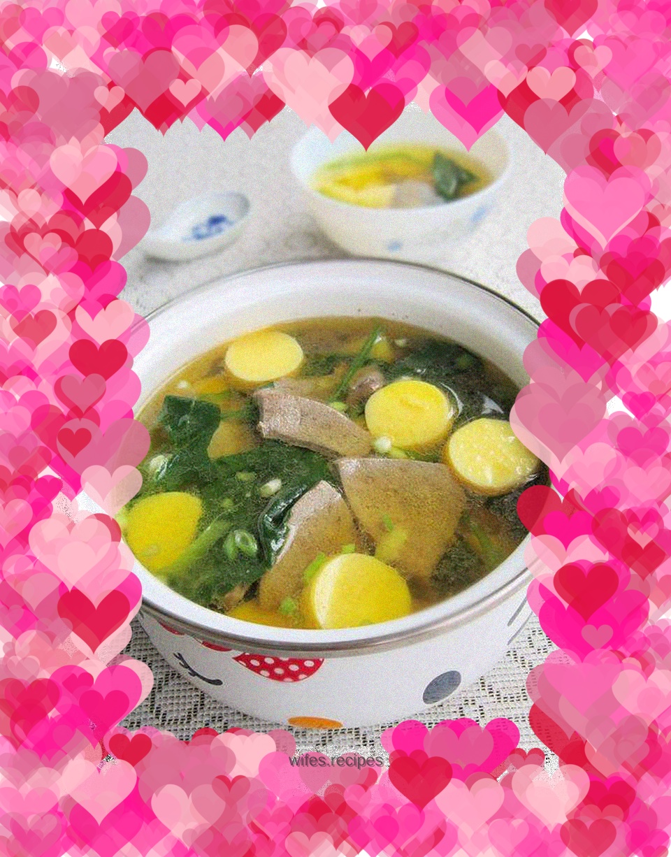 Pork Liver Japanese Tofu Soup