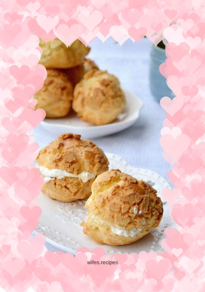 Pastry Cream Puffs