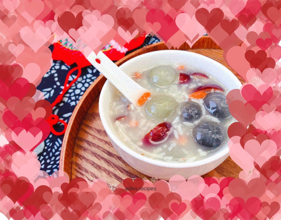 Red dates, wolfberry glutinous rice dumplings