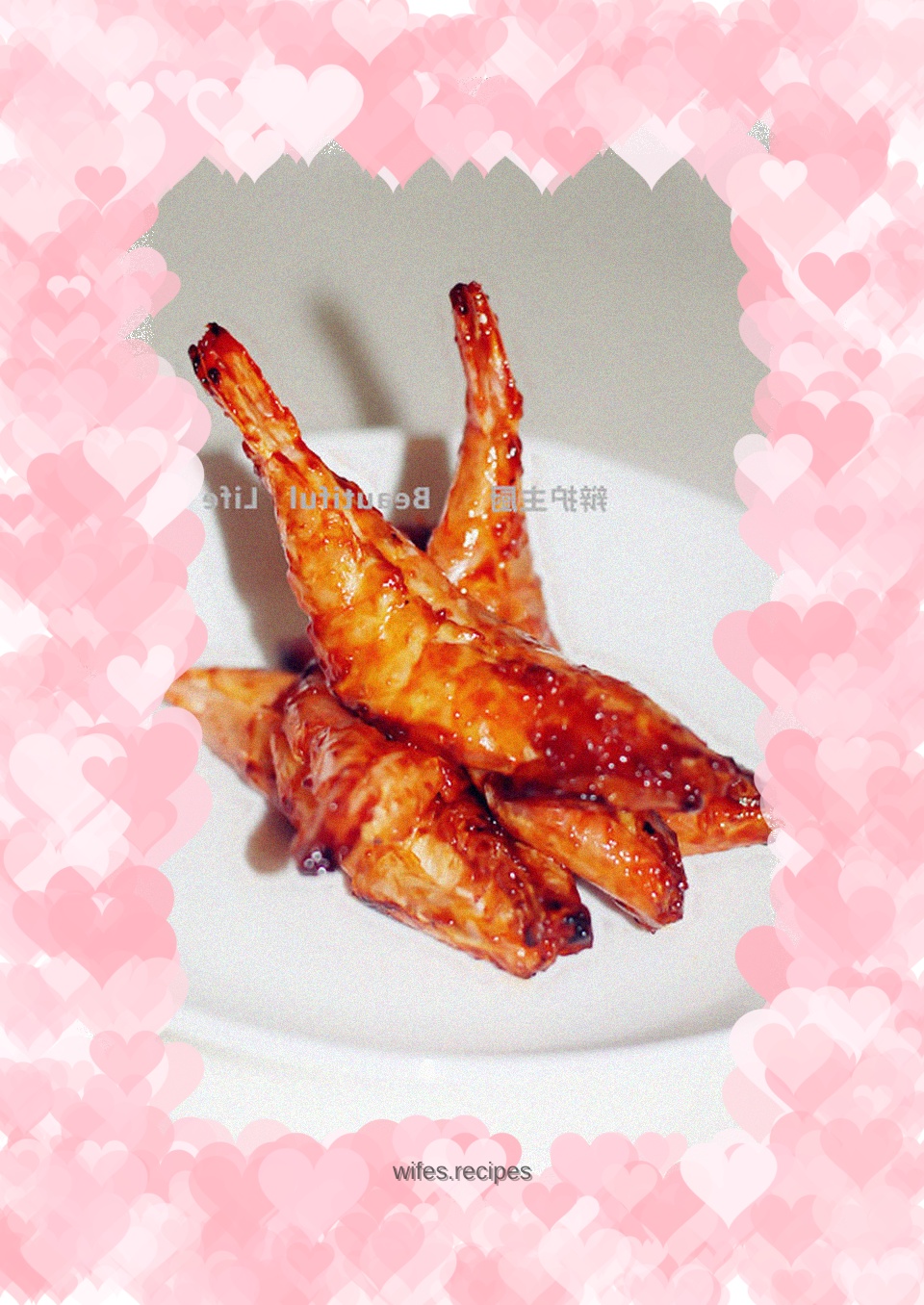 Golden crispy shrimp (tomato juice flavor)