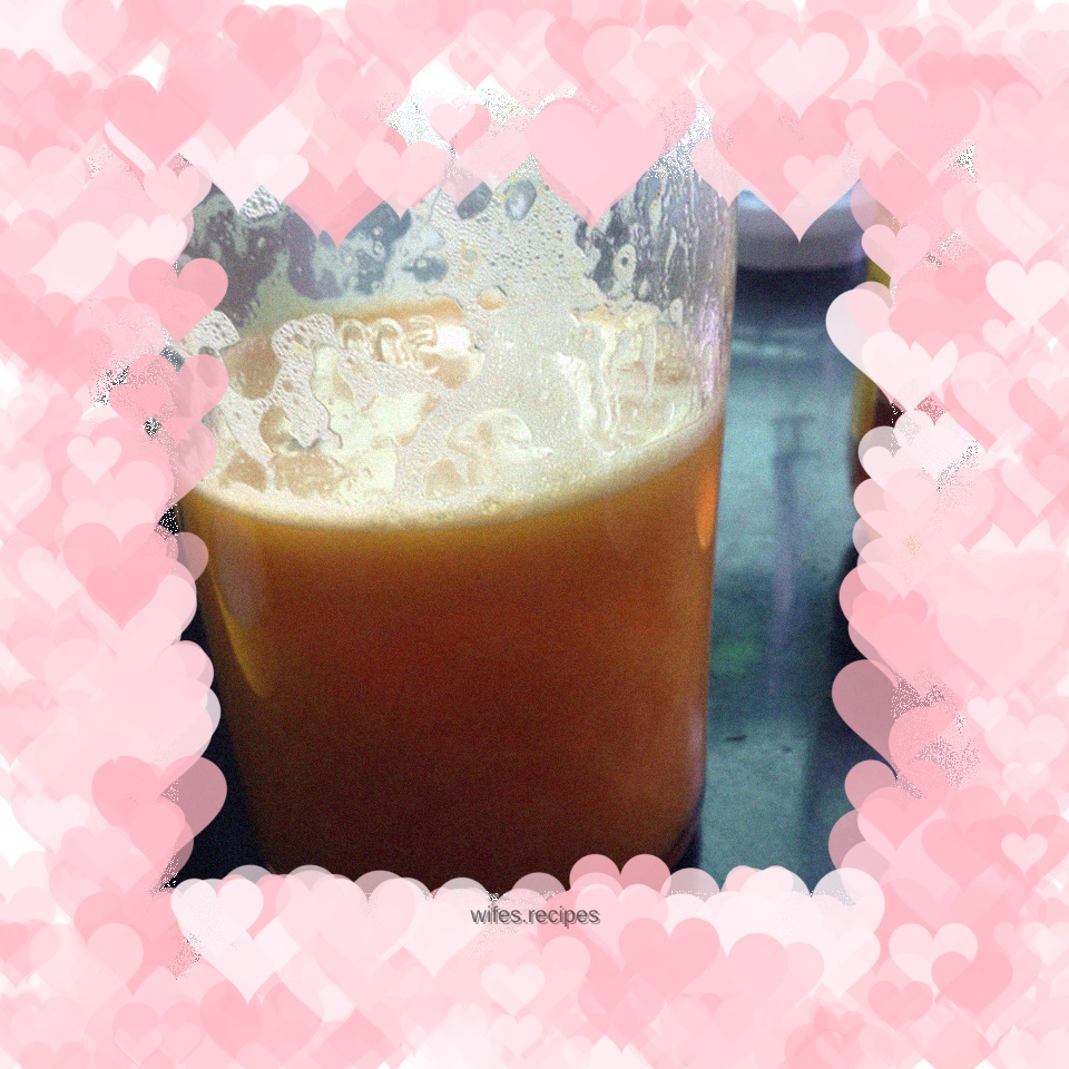 Freshly squeezed passion fruit juice