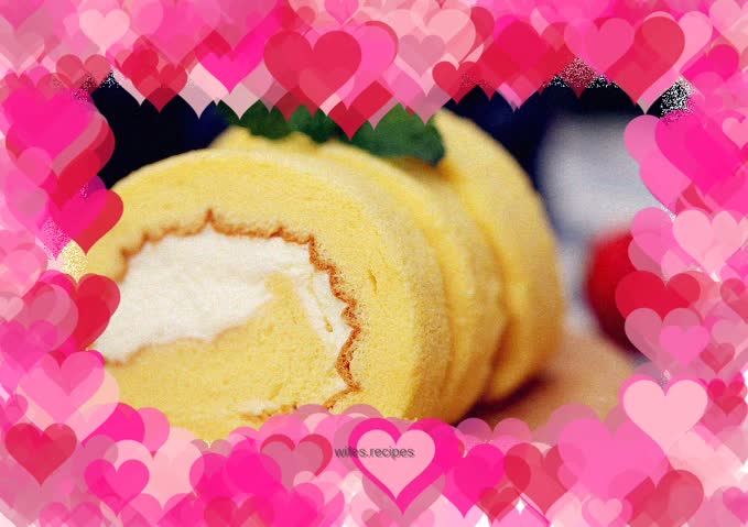 Japanese cotton cake roll