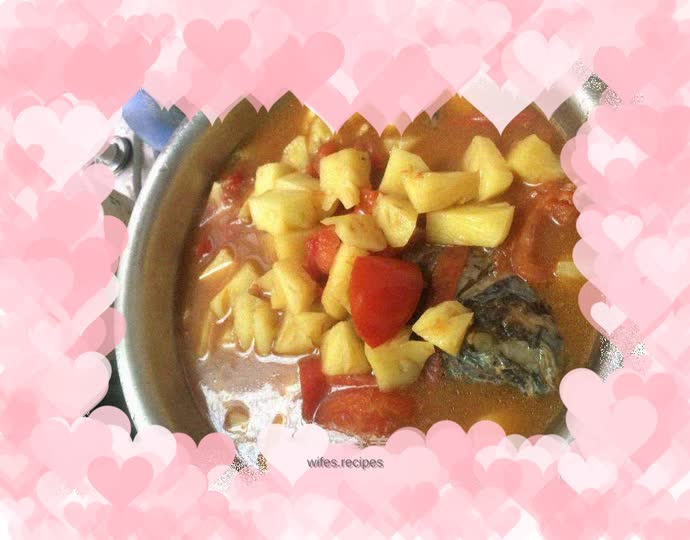 Pineapple Tomato Soup Fish