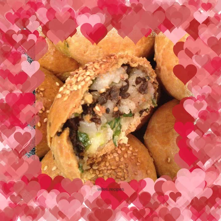 Plum and vegetable shortbread