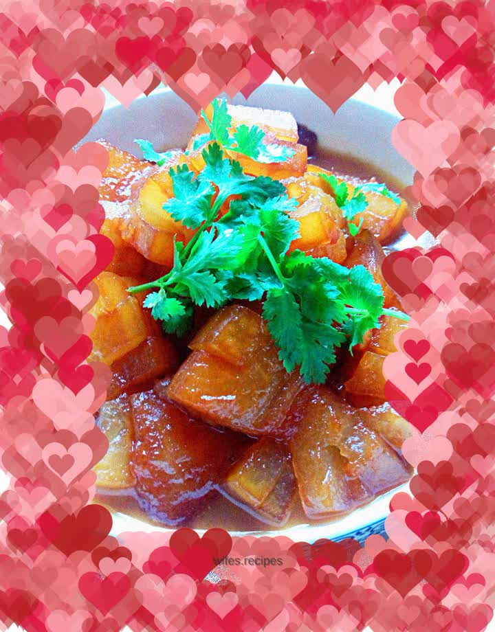 Braised winter melon