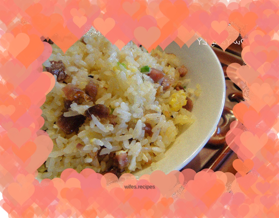 Dad's love - egg fried rice
