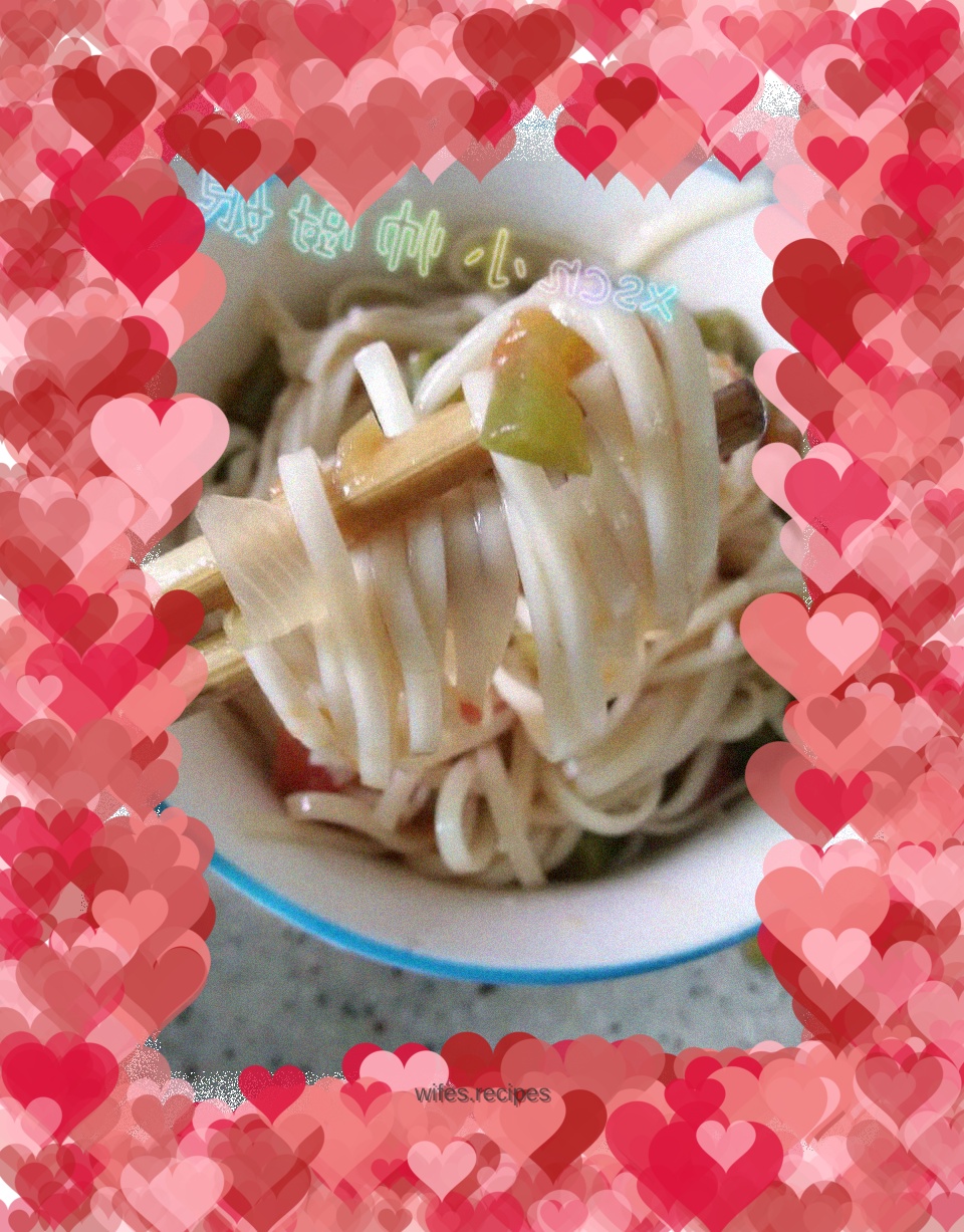 Long Bean Tomato Braised Noodles