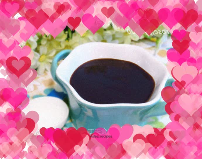 Braised vegetable mixed sauce