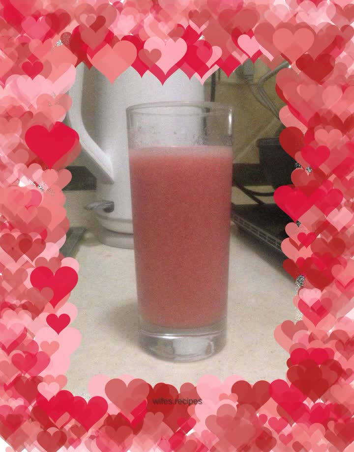 Strawberry juice